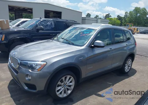 2017 BMW X3 Sdrive28I z USA, uszkodzony, nr VIN 5UXWZ7C33H0X39419